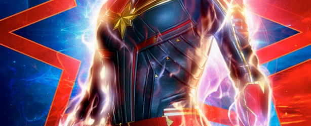 Das deutsche Plakat zu 'Captain Marvel' (2019) (Copyright: Walt Disney, 2019)